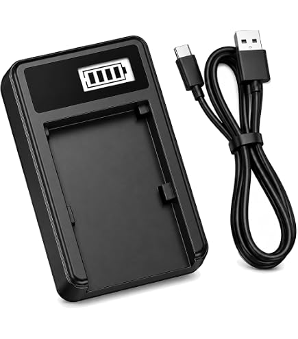 USB Camera Battery Charger for Panasonic Lumix DMC-TZ20 Digital
